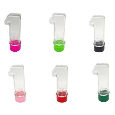 Imagem de Tubete número Um 1 para aniversario de 1 ano lembrancinha 20 Unidades 