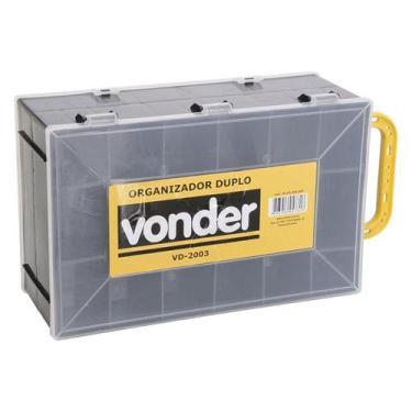 Imagem de Organizador Plástico Duplo Vonder VD 2003