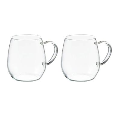 Imagem de Hario RDM-1824 Caneca de chá de café, 360 ml, vidro