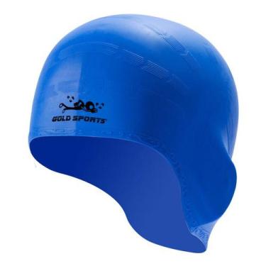 Imagem de Touca De Natação Gold Sports Ergonônico Ultra Confort De Silicone - Co