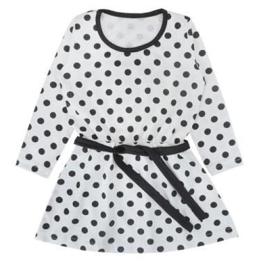 Imagem de Vestido Poá com Manga Longa - Big Bless, 1