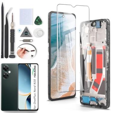 Imagem de YWLRONG Substituição de tela para OnePlus Nord N30 5G para OnePlus Nord N30 5G CPH2513 CPH2515 Display LCD Touch Screen Digitalizador Substituição com ferramentas (com moldura)