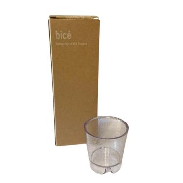 Imagem de bicé Copo de plástico BicèCrystal, lavável na lava-louças, inquebrável, ecológico | 100% reciclável | Pequenos copos sustentáveis, feitos na Itália, 3cl, transparente (pacote com 6)