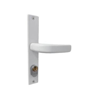 Imagem de Fechadura Serralheiro Porta Metálica Branca Externa - Mgm