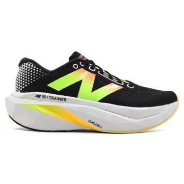Imagem de Tênis New Balance FuelCell Supercomp Trainer V3 Masculino, 39, Preto, 