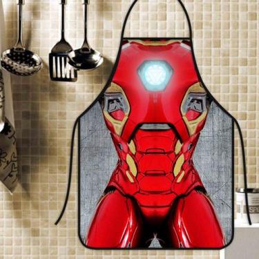 Imagem de Avental Divertido E Personalizado: Homem De Ferro - Recanto da Costura