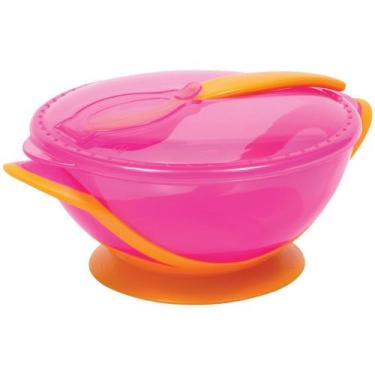 Imagem de Kit Alimentação Infantil 2 Peças Buba - Rosa