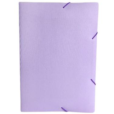 Imagem de Pasta Aba Elástica Organizadora de Papel A4 Oficio Dello Escolar Escri