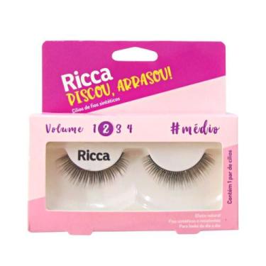Imagem de Cílios Postiços Ricca Belliz Piscou,arrasou Vol:2 Médio Cód.2676 - BEL