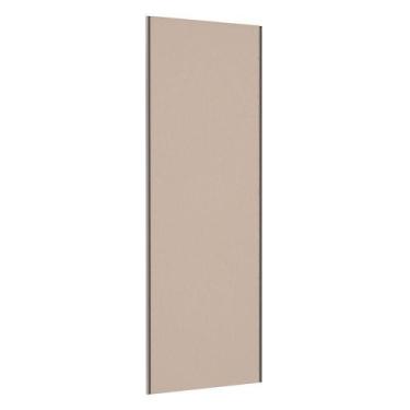 Imagem de Porta Correr 80cm, Puxador Champagne, Ferragem Prime Connect - KIT