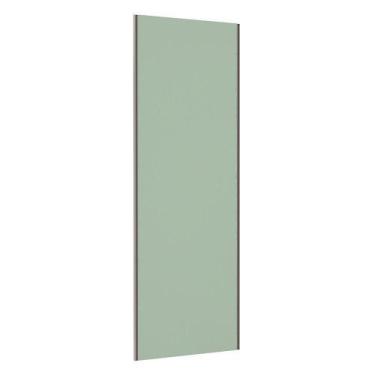Imagem de Porta De Correr 80cm Champagne Sem Kit Ferragem Verde - LUCIANE