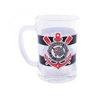 Imagem de Caneca De Vidro Chopp 660ml - Corinthians - Mileno