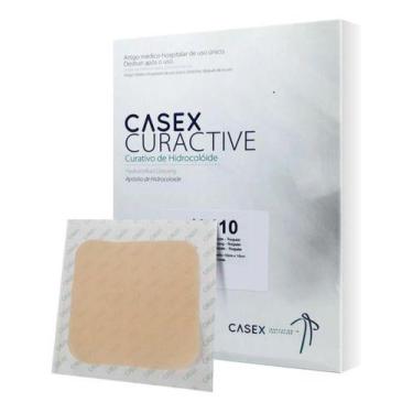 Imagem de Curativo Casex Hidrocoloide Regular 10cm x 10cm 10 Unidades