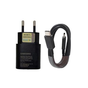 Imagem de Carregador Samsung Turbo 25w Galaxy A70 A71 A80 Note 10 S20 COD. GH44-