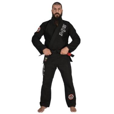 Imagem de Kimono de Jiu-Jitsu GLORY MKS Combat Black, A3