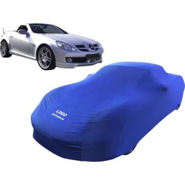Imagem de Capa De Tecido Para Proteção Carro Mercedes Slk 200 Luxo - Mz, Azul