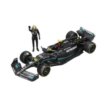 Imagem de Mercedes AMG W14 F1 2023 Escala 1:24 Carro De Brinquedo Em Liga Bburag