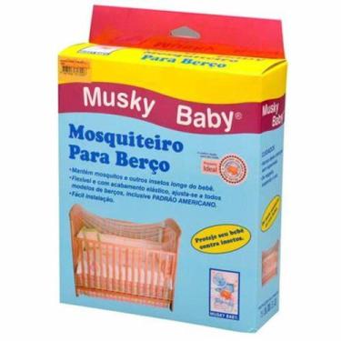 Imagem de Mosquiteiro para Berço Padrão Americano - Musky Baby