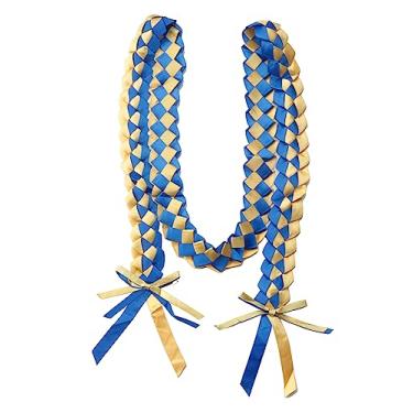 Imagem de Ruwado Colar macio com fita de graduação Lei Class of 2023, acessórios de festas trançadas para mulheres, homens, estudantes universitários, decoração de festas de pós-graduação, Poliéster