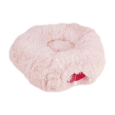 Imagem de Ｂｅｓｇａ Gato túnel cama caverna macio multifuncional casa de gato tubo tenda brinquedo gato playground brinquedo para perseguição resto jogar gatos internos, Rosa