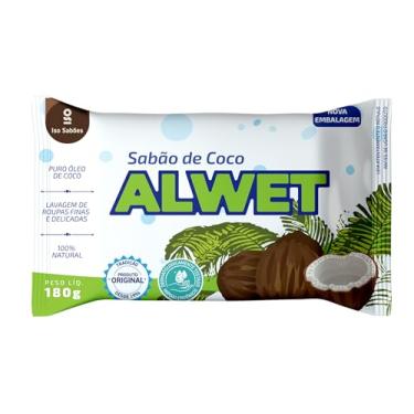 Imagem de Sabão de Coco em barra Alwet 180g
