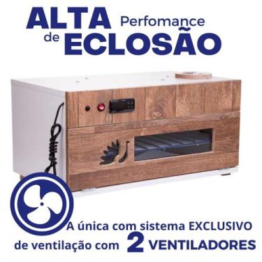Imagem de Chocadeira Elétrica Automática ALTA PERFORNANCE DE ECLOSÃO Premium PID