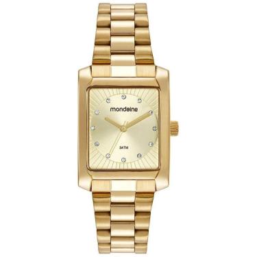 Imagem de Relogio Mondaine Feminino Ref: 32480Lpmvde1 Retangular