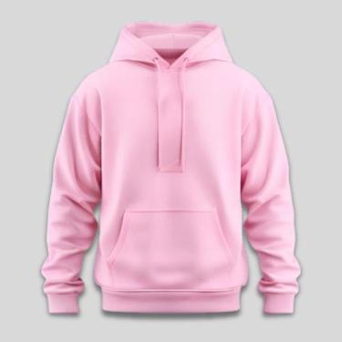 Imagem de Blusa Moletom Branca Infantil Agsalho Frio Inverno Lisa Liso - Duda Fa