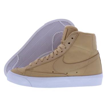Imagem de Nike Blazer Mid PRM Mf Tênis feminino, Vachetta Tan/Vachetta Marrom-marrom, 34
