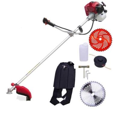 Imagem de Roçadeira lateral a gasolina toyama tbc63 3.5cv 2t 63.3cc com carretel