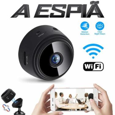 Imagem de Mini Câmera De Segurança A9 Discreta Hd Profissional Cor Preto Espiã I