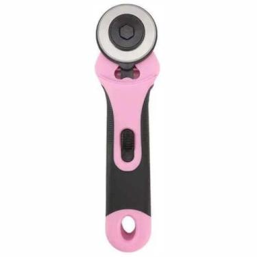 Imagem de Cortador Circular Rosa Com Lâmina Para Cartonagem Cassmar