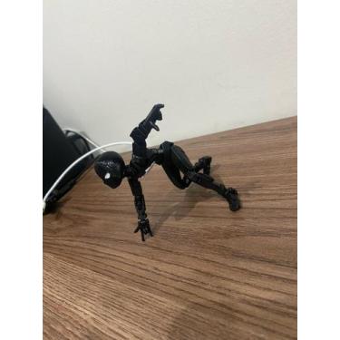 Imagem de Boneco articulado dummy 13 edição homem aranha spider man black - choi