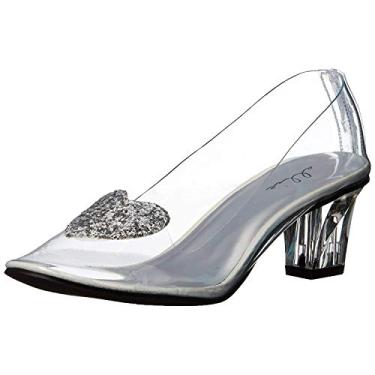 Imagem de Ellie Shoes Sapato feminino 212-ariel Slide Pump, Transparente., 37