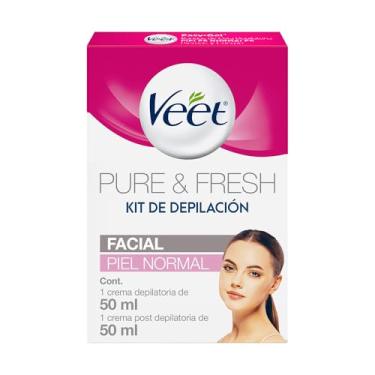 Imagem de Veet Creme Depilatório Kit Depilação Facial - 2x 50ml