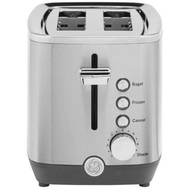 Imagem de Torradeira 2 Fatias 3 Configurações 7 Níveis, 850W, Aço Inoxidável, 110v, GE G9TMA2SSPSS, Prateado