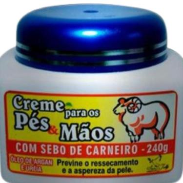 Imagem de Creme para os Pés e Mãos San Jully Com Sebo de Carneiro Pote 240g