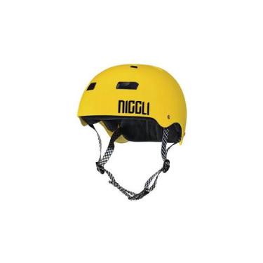 Imagem de Capacete amarelo pro fosco niggli, P