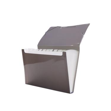 Imagem de Dello Pasta Sanfonada A4 PP 12 Divisórias Coloridas com Etiquetas e Fecho Elástico