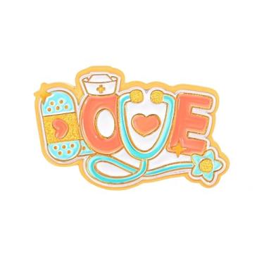 Imagem de Broche esmaltado para estudantes de enfermagem para mulheres, amigas, irmãs, filhas, broches, para enfermeiras, presentes de apreciação para mulheres, broches decorativos para roupas, presentes de