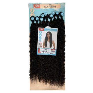Imagem de Cabelo Cacheado Oganico de bio fibra SLEEK - LITA 320G - oem, SP2/4/30