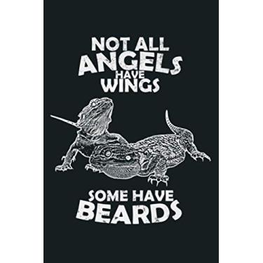 Imagem de Bearded Dragon Not All Angels Have Wings Some Have Beards Premium: Notebook Planner -6x9 inch Daily Planner Journal, To Do List Notebook, Daily Organizer, 114 Pages