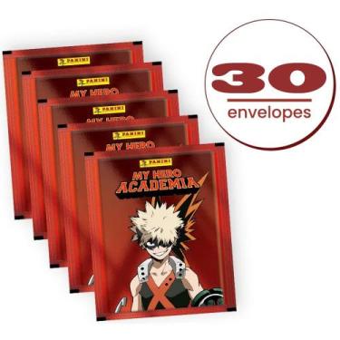 Imagem de Coleção 120 Figurinhas My Hero Academia Hib + 30 Cards Anime 2025 - Pa