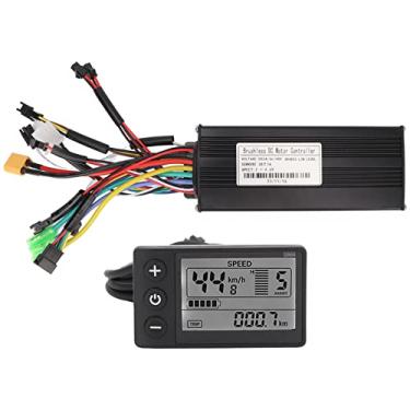 Imagem de Controlador de Bicicleta Elétrica Com Painel de Exibição LCD, Medidor de Prova de água, DC24V 36V 48V 30A 750W 1000W, Tela S866 LCD, Bicicletas Elétricas DIY, Bicicletas