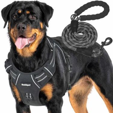 Imagem de Arnês tático para cães Beebiepet Heavy Duty para cães grandes