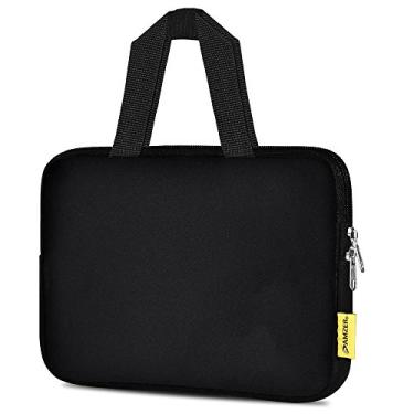 Imagem de Amzer Bolsa de transporte universal de neoprene de 9,7 polegadas com alça para iPad, tablets, eBook