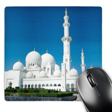 Imagem de 3drose Sheikh Zayed Grand Mosque, 8ª Maior Mesquita, Abu Dhabi, Emirados Árabes Unidos - Mouse Pad