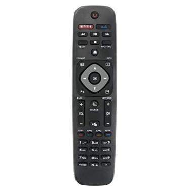 Imagem de Novo controle remoto substituído compatível com Philips TV 28PFL4909 28PFL4909/F7 32PFL4609 32PFL4609/F7 32PFL4909 32PFL4909/F7 49PFL4609 49PFL4609/F7 49PFL499 09 49 PFL4909/F7 50PFL4909 50PFL4909/F7
