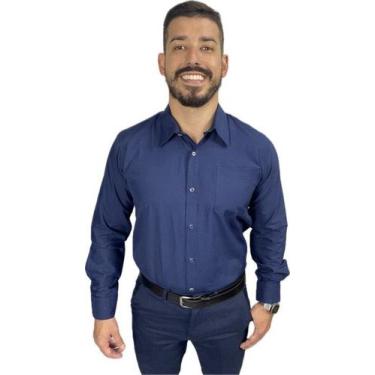 Imagem de Camisa Social Masculina Manga Longa Uniforme Administrativo - Eb Confe