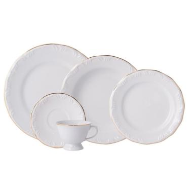 Imagem de Aparelho de Jantar 30 Peças Pomerode Ouro Schmidt